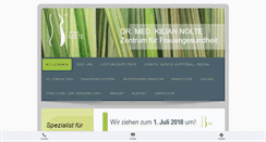 Desktop Screenshot of drnolte.com