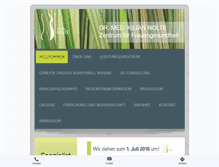 Tablet Screenshot of drnolte.com